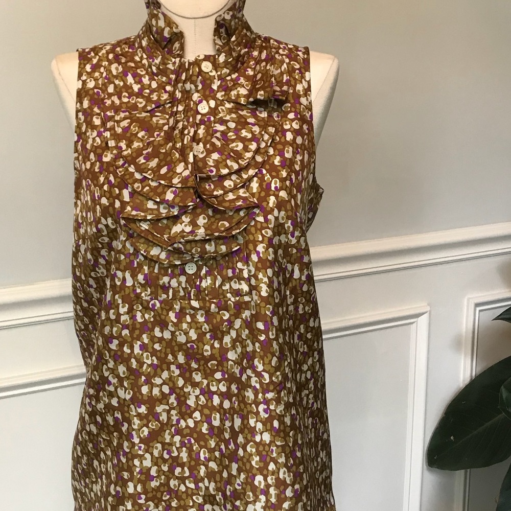 J. Crew silk top